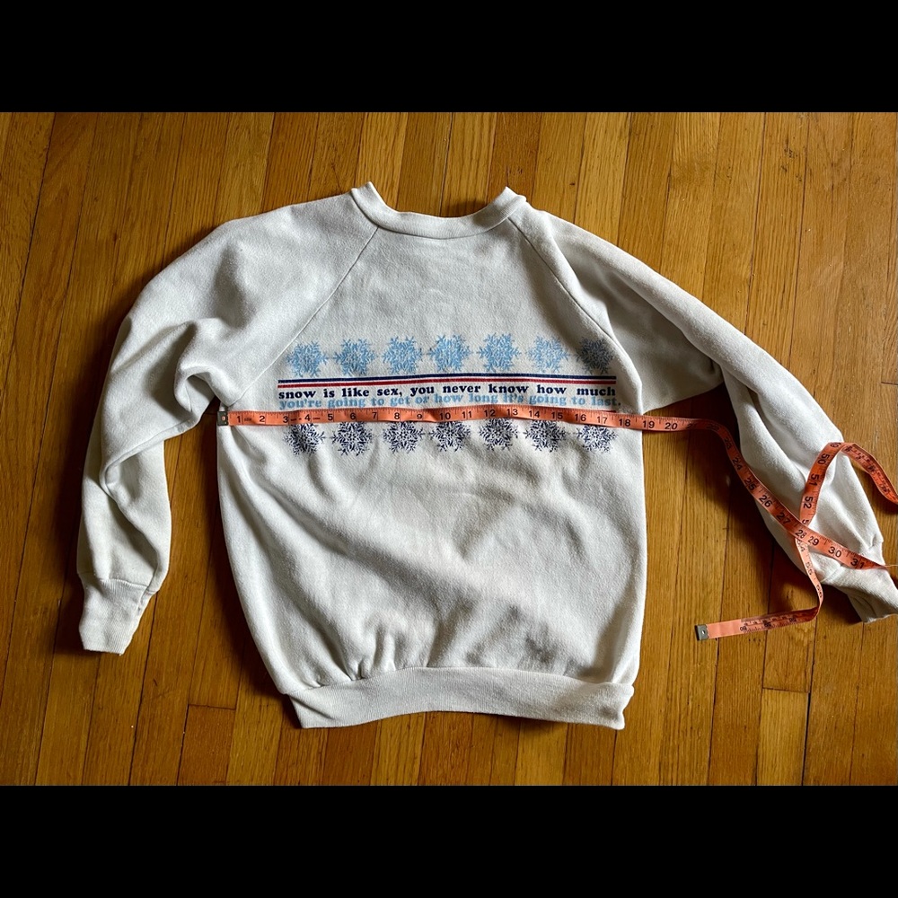 80s Vintage Ugly Holiday Sweater - Picture 6 of 7
